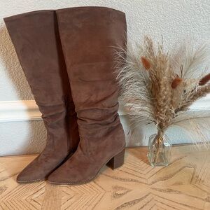 No brand brown boots